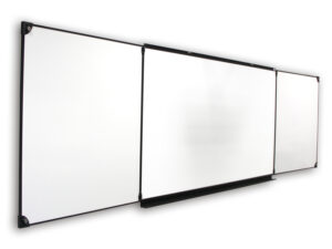 Tableaux triptyques avec encadrement noir