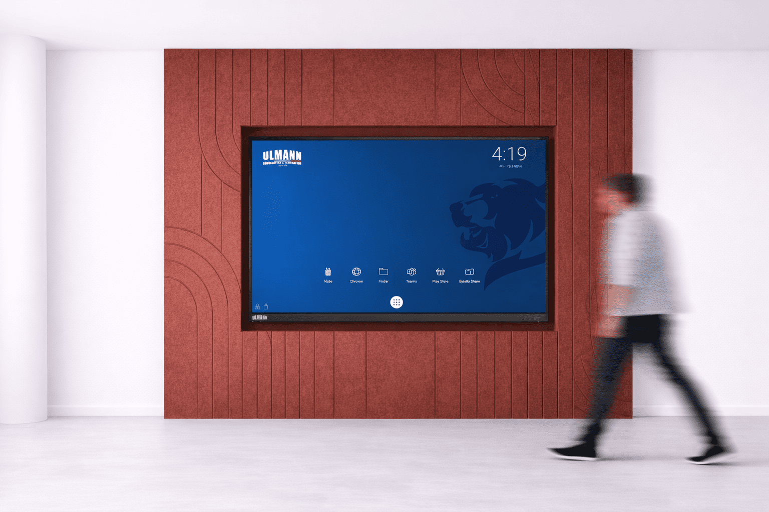 Meuble d'habillage pour écran interactif - Tiphaine