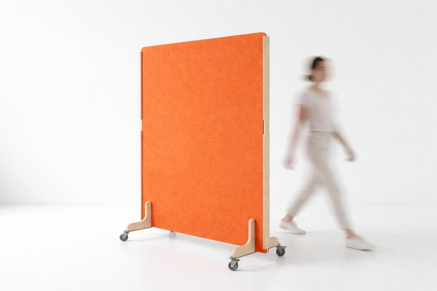 Image représentant une solution acoustique de séparateur d'espace