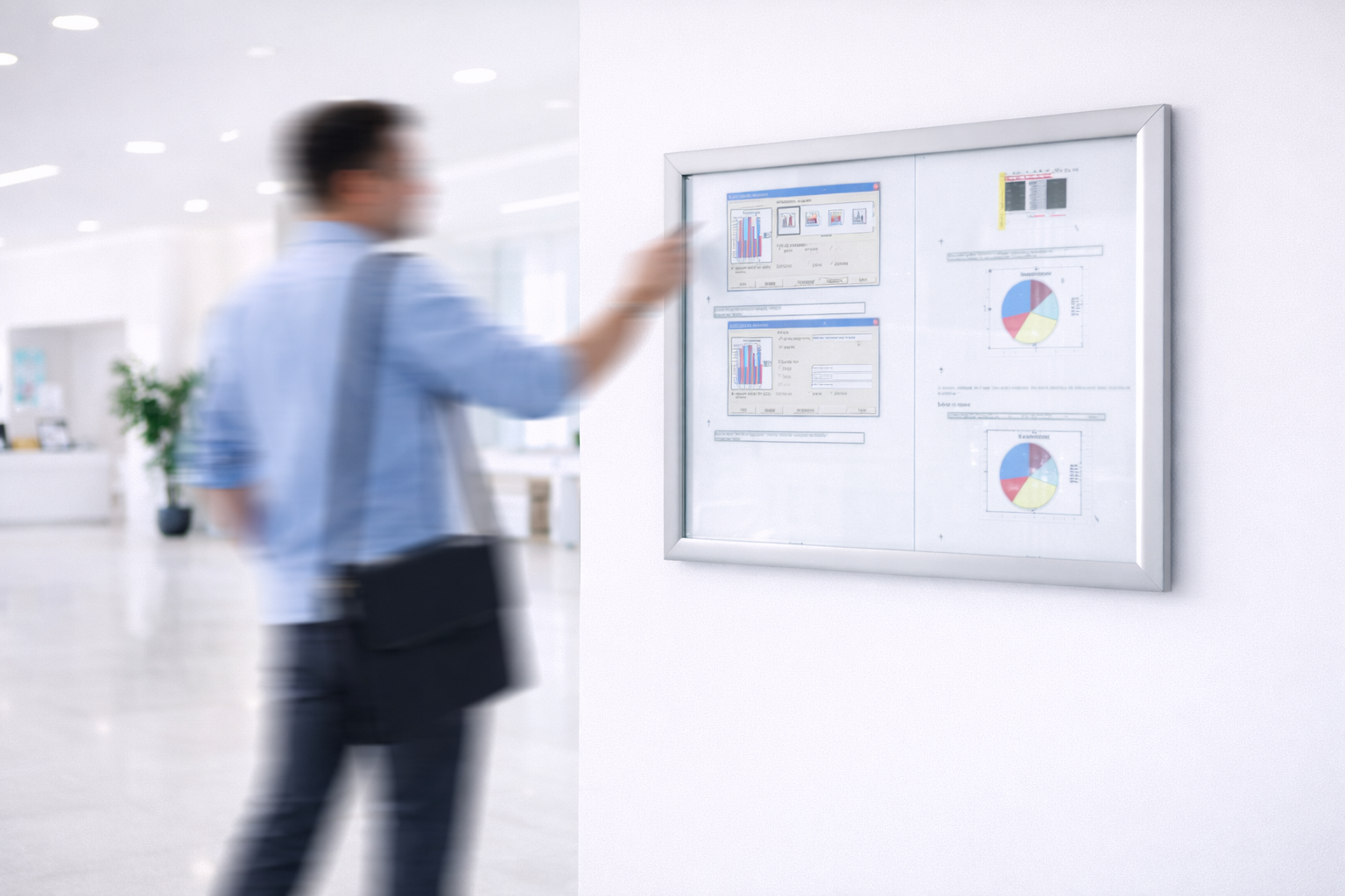 image représentant un cadre clic clac accroché sur un mur