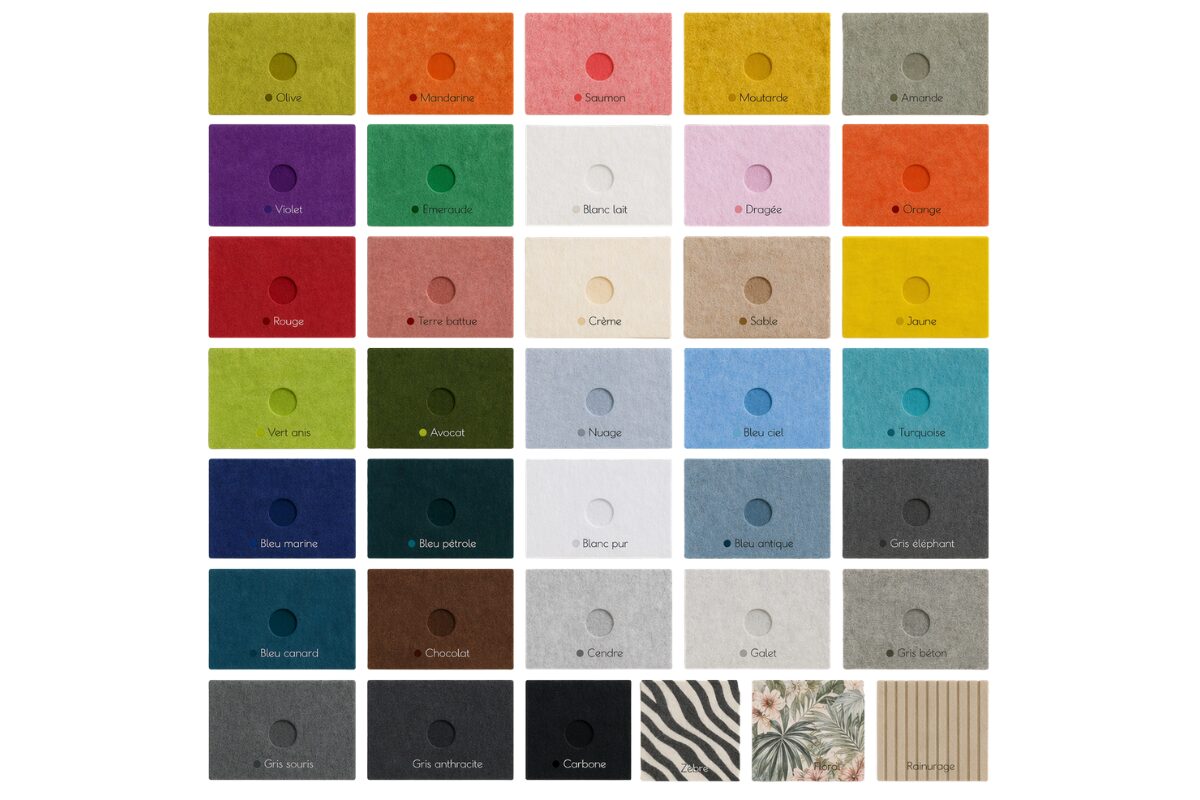 Coloris PET ACOUSTIQUE