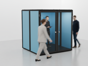 Cabine acoustique modulable 1to6® by Ulmann