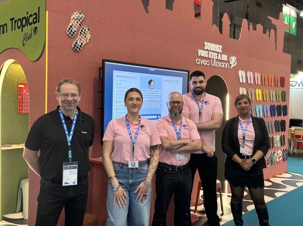 Image représentant notre stand au salon salon Workspace 2026 sur le thème de Rio de Ulmann