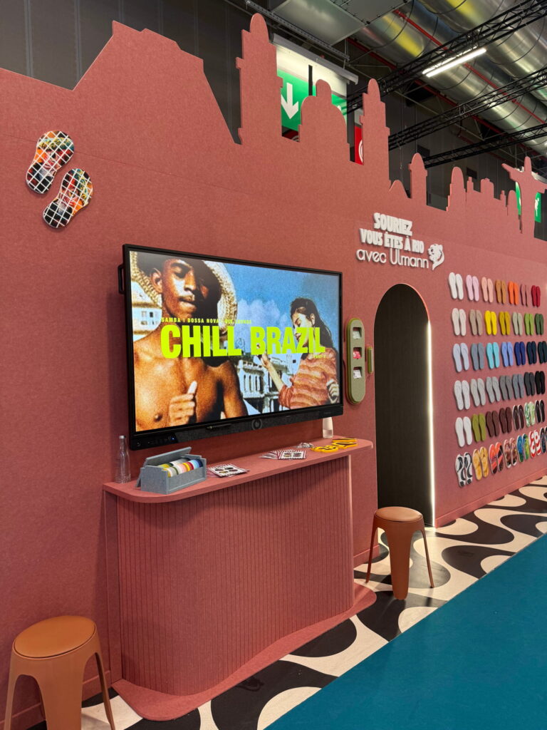 Image représentant notre stand au salon salon Workspace 2026 sur le thème de Rio de Ulmann