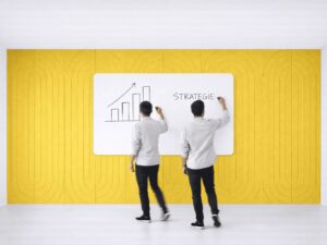 Image représentant une solution acoustique accroche au mur