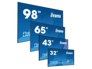 Écran d'affichage passif Prolite Iiyama du 32 au 98"