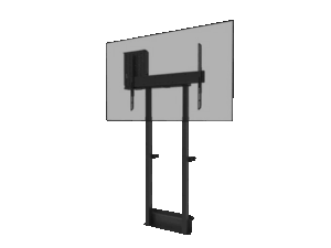 Support colonne motorisé du 55 au 100" (110kg max)