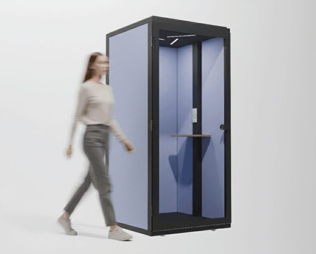 Cabine acoustique design Ulmann