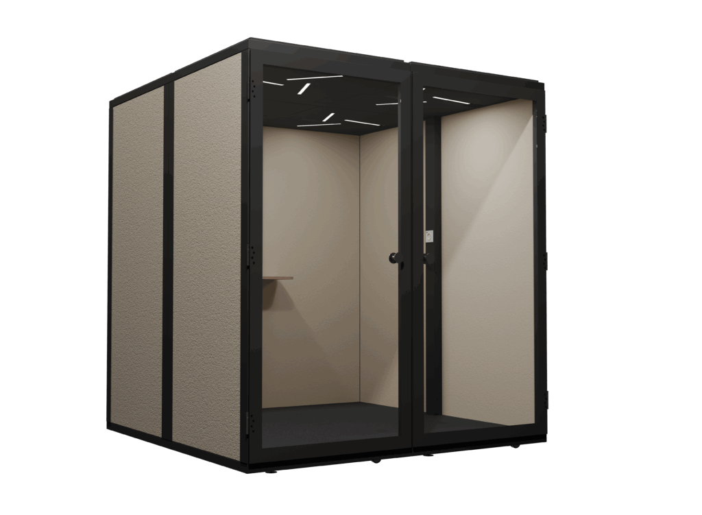 Cabine acoustique modulable 1to6® by Ulmann