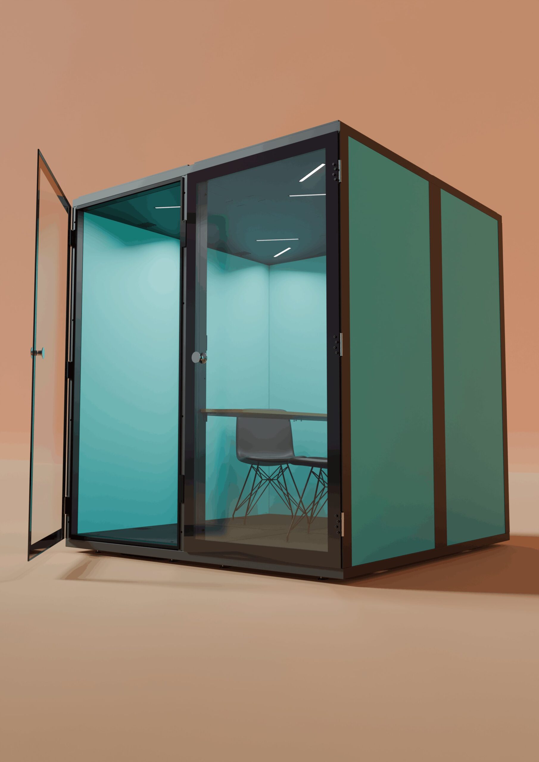 Cabine acoustique Atmo by Ulmann - Meet - 4 places