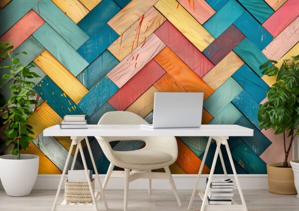 Décors muraux acoustiques effet bois - Zoé – Image 2