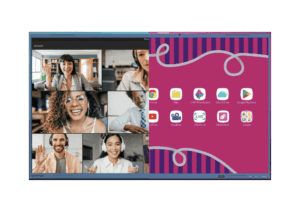 cette image represente l'écran interactif clevertouch LUX
