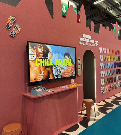 Image représentant notre stand au salon salon Workspace 2026 sur le thème de Rio de Ulmann