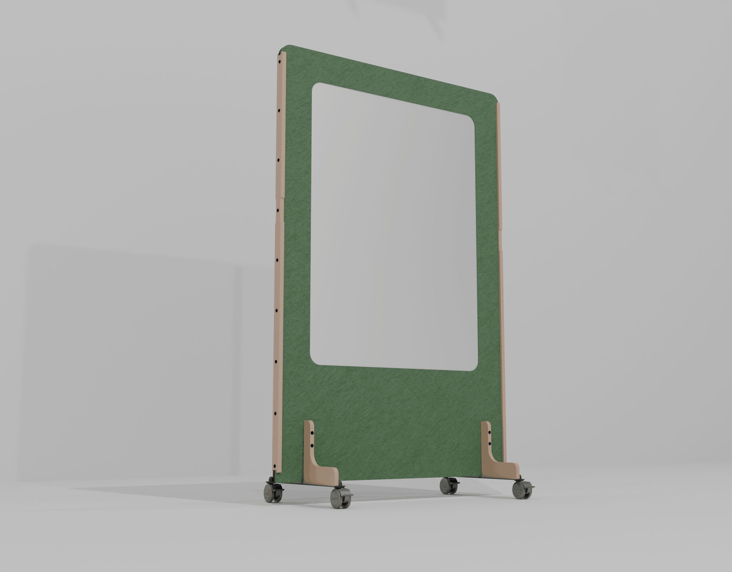 Image représentant une solution acoustique de séparateur d'espace