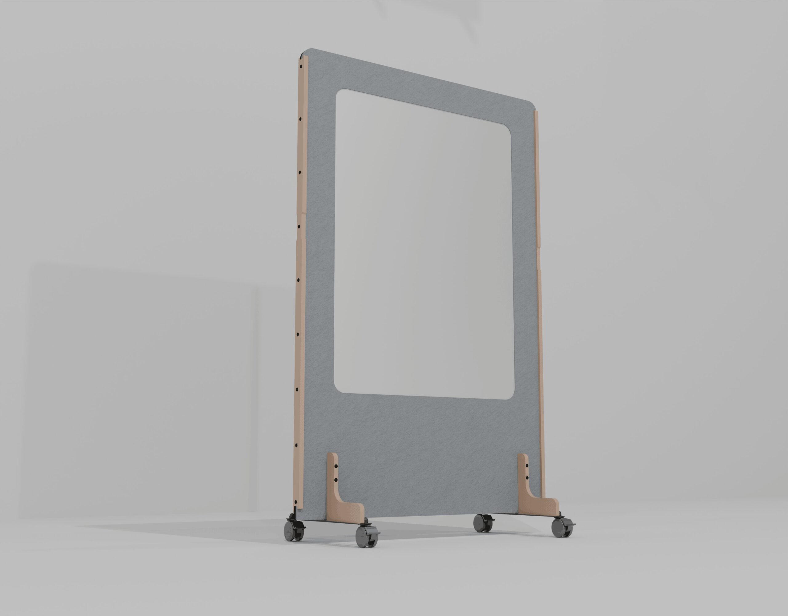Image représentant une solution acoustique de séparateur d'espace