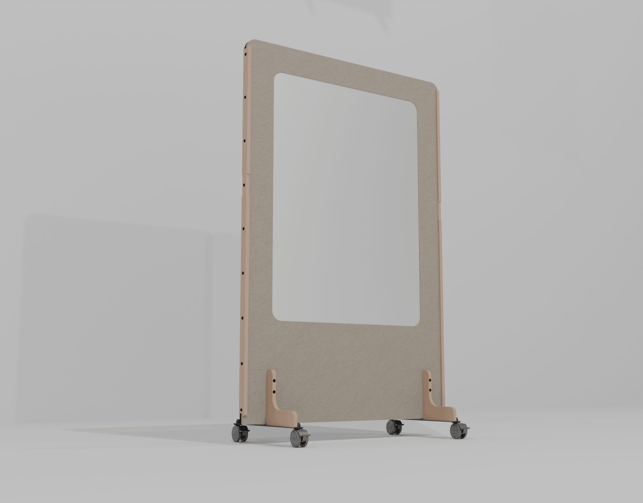 Image représentant une solution acoustique de séparateur d'espace