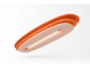 Luminaire multicouches avec bandeau LED sur câbles - Jennah