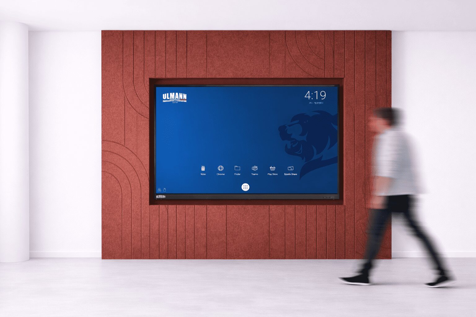 Meuble d'habillage pour écran interactif - Tiphaine