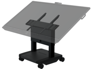 Support inclinable 90° (Jusqu'à 65")