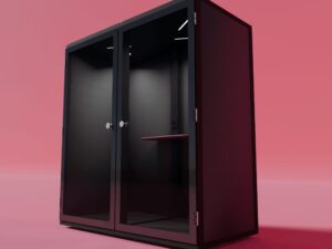 Image représentant une cabine acoustique deux places - Atmo by Ulmann