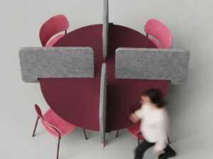 image représentant des séparateurs d'espace en écran de bureau se calant sans pince