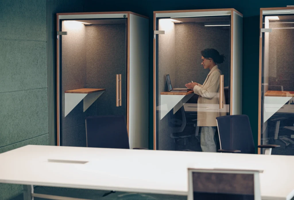 Cabine acoustique design Ulmann