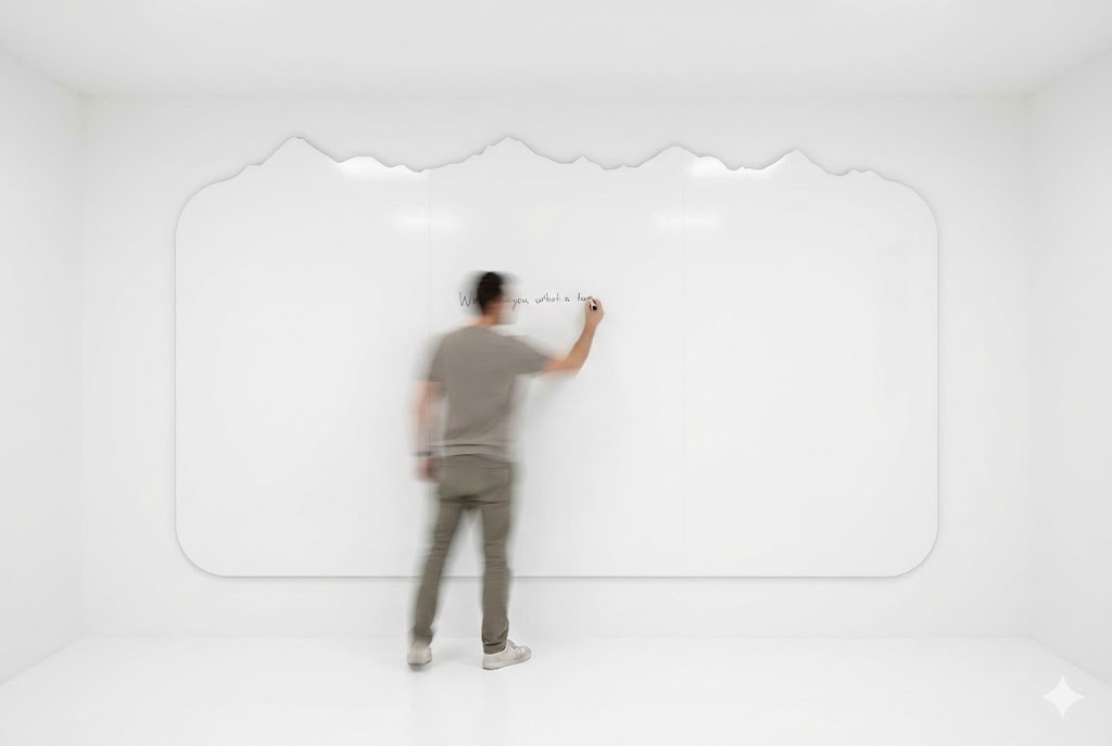 image représentant un tableau avec une frise montagne